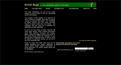 Desktop Screenshot of britishbugs.org.uk
